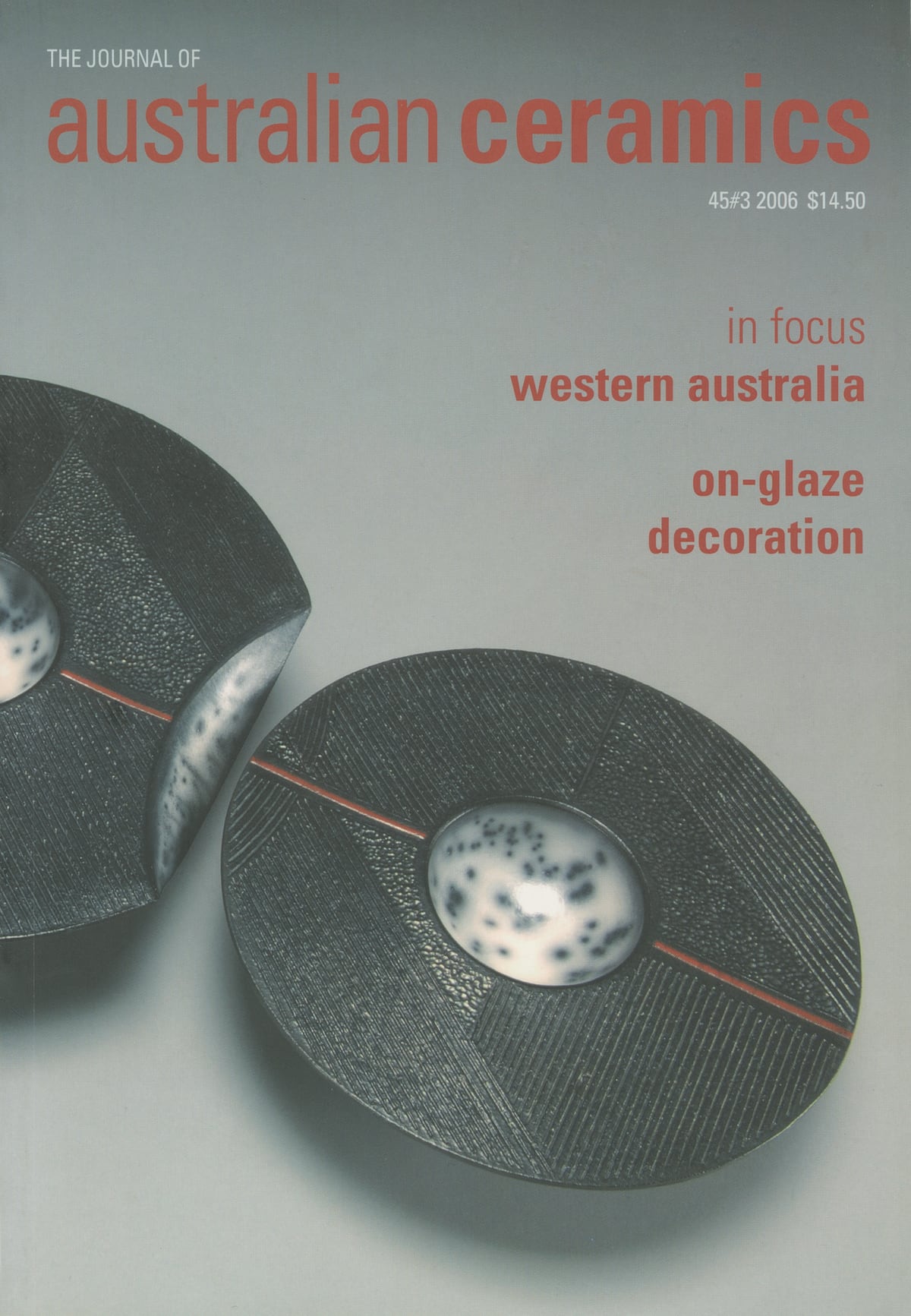 Titania Henderson - The Journal of Australian Ceramics 2006 magazine.