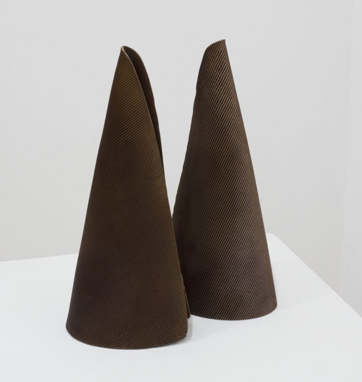 Titania Henderson, II Forms, 2014, bronze, 38.0 x 24.0 x 12.0 cm overall.