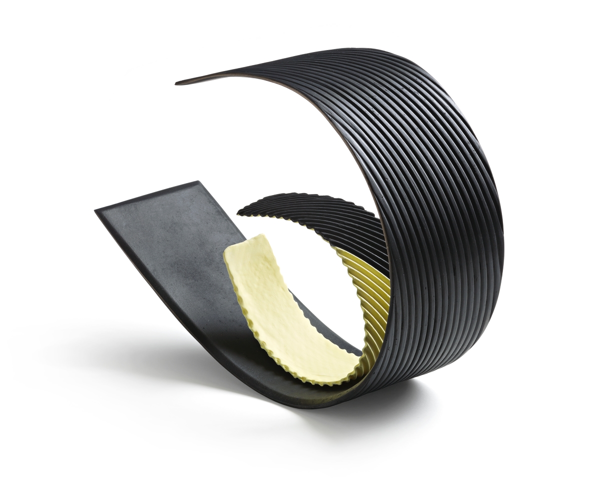 Titania Henderson, No. 1, 2014, bronze and bone china porcelain, 23.0 x 31.5 x 10.8 cm.