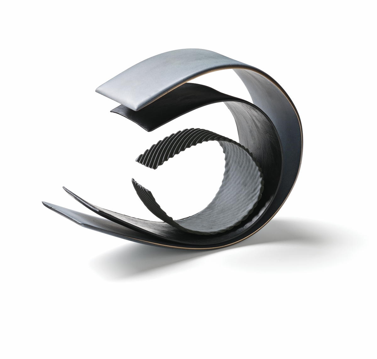 Titania Henderson, No. 4, 2014, bronze, French Limoges porcelain and bone china porcelain, 23.0 x 31.0 x 10.0 cm.