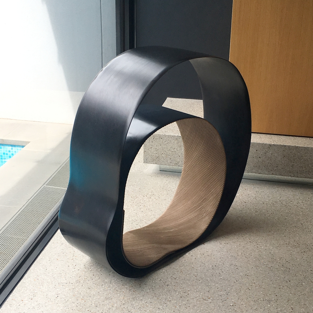 Titania Henderson, Untitled, 2016, bronze, 90.0 x 90.0 x 40.0 cm, private collection.